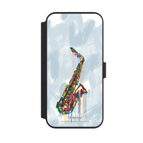 Apple iPhone 14 Pro Max NIVOflip Saxophone Art By P.D. Moreno