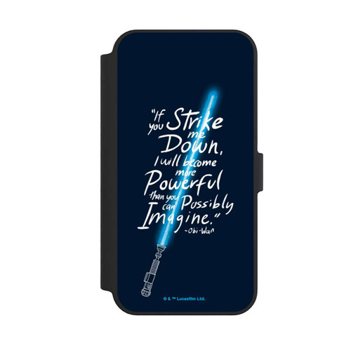Apple iPhone 14 Pro Max NIVOflip Citation d'Obi Wan