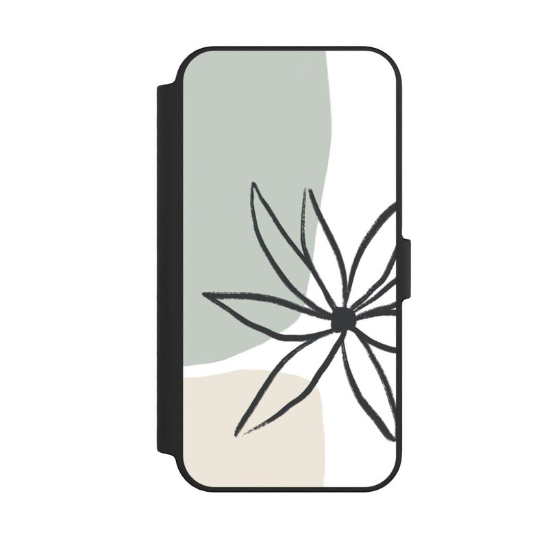 iPhone 14 Pro Max NIVOflip Flower Mint and Cream 