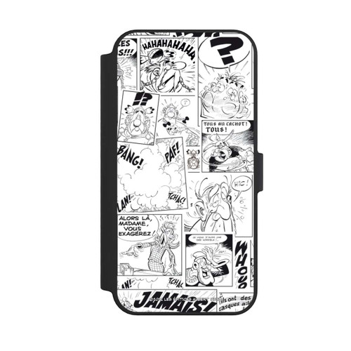 Apple iPhone 14 Pro Max NIVOflip BD Astérix Blanc &amp; Noir