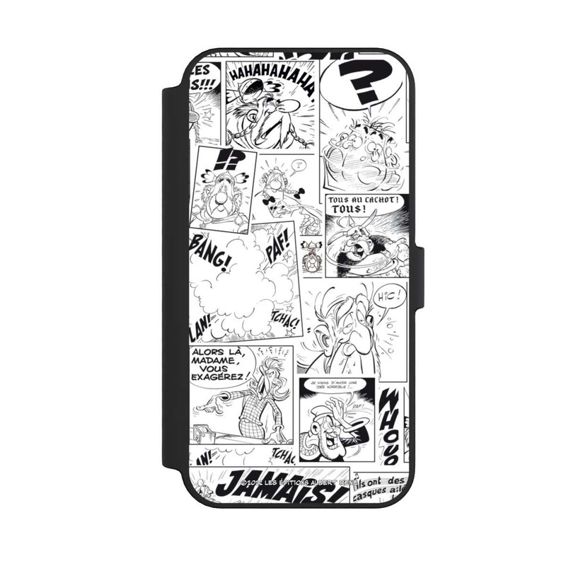 iPhone 14 Pro Max NIVOflip BD Astérix Blanc & Noir