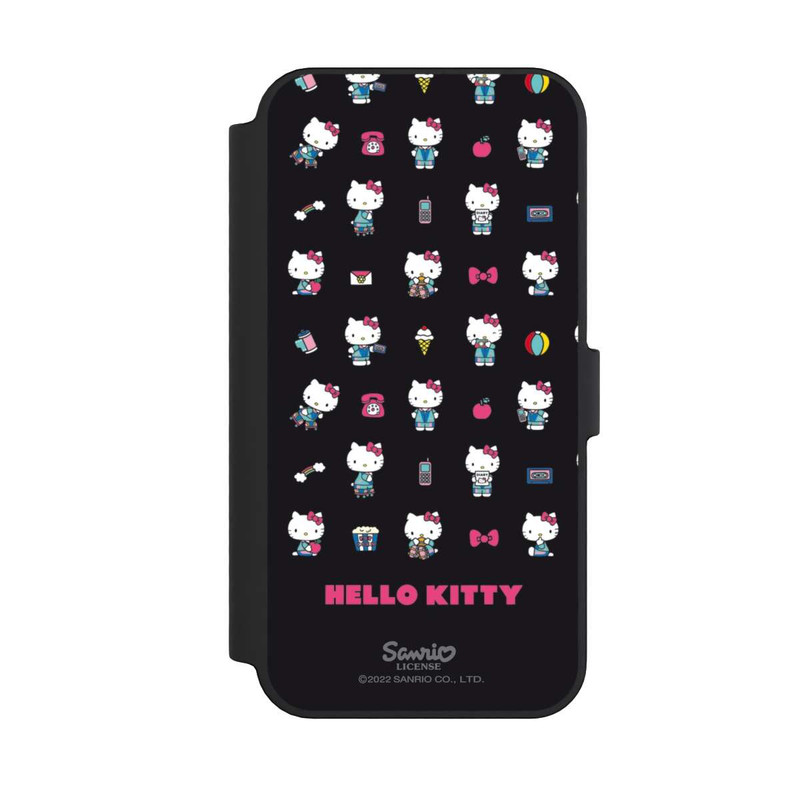 iPhone 14 Pro Max NIVOflip Hello Kitty 90s Schwarz