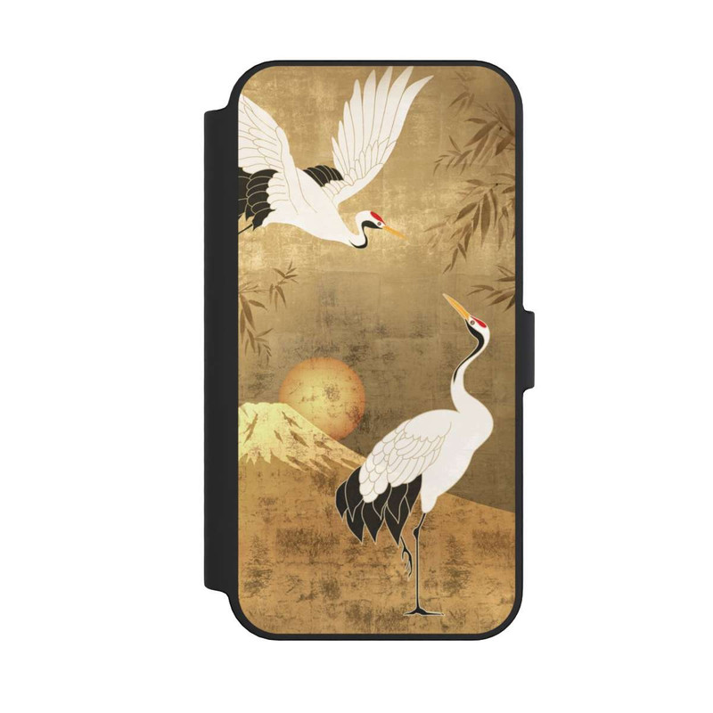 iPhone 14 Pro Max NIVOflip Grues Japonaises Or 2