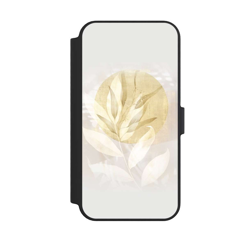 iPhone 14 Pro Max NIVOflip Fleur Or Art Bohémien
