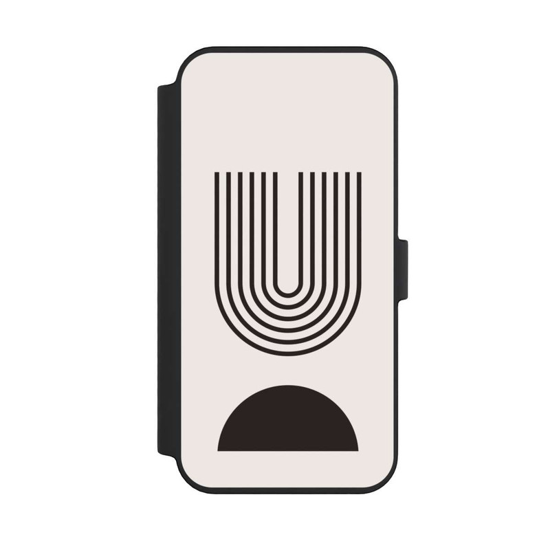 iPhone 14 Pro Max NIVOflip Modern Art Black Lines
