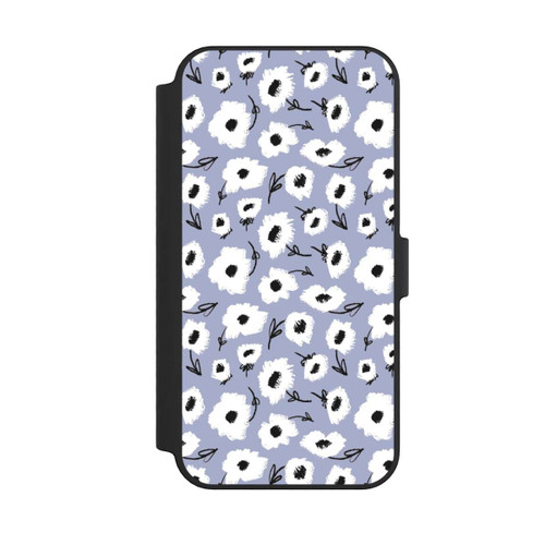 Apple iPhone 14 Pro Max NIVOflip Pattern Fleurs Lilas