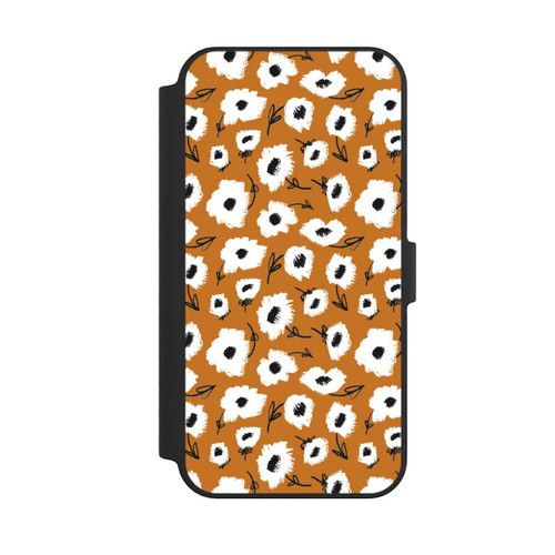Apple iPhone 14 Pro Max NIVOflip Pattern Fleurs Ocres