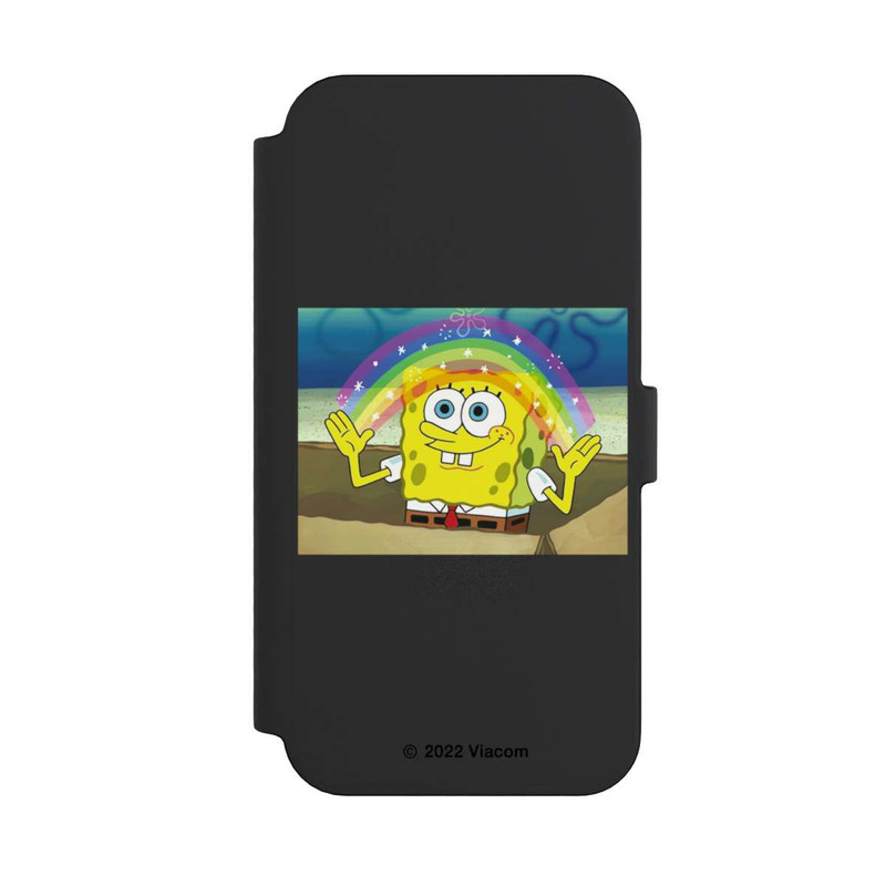 iPhone 14 Pro Max NIVOflip Spongebob - Regenbogen Meme transparent