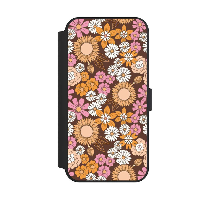 iPhone 14 Pro Max NIVOflip Fleurs Bohémienne Vintage