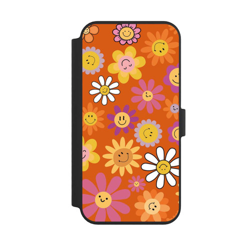 Apple iPhone 14 Pro Max NIVOflip Smiles Orange Flowers
