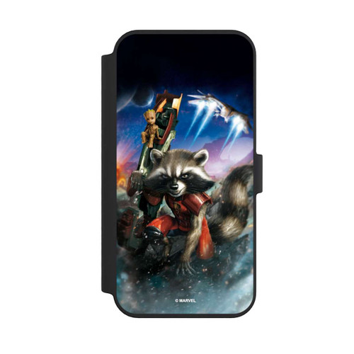 Apple iPhone 14 Pro Max NIVOflip Rocket &amp; Baby Groot Guardians Of The Galaxy