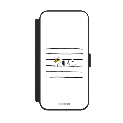 Apple iPhone 14 Pro Max NIVOflip Snoopy Woodstock Stripes