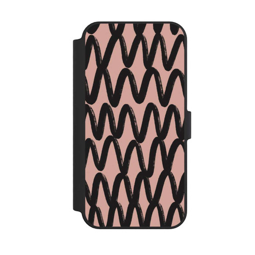 Apple iPhone 14 Pro Max NIVOflip Zig Zag Noir