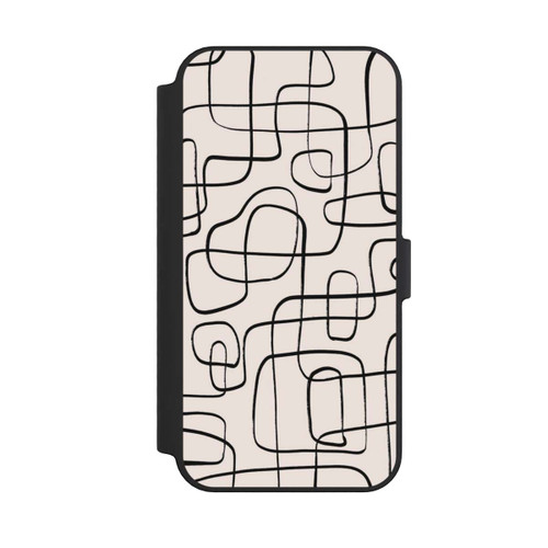 Apple iPhone 14 Pro Max NIVOflip Lignes Fines Pattern