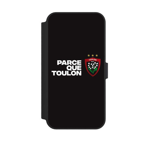 Apple iPhone 14 Pro Max NIVOflip RC Toulonnais PQT Noir
