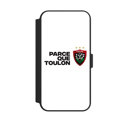 Apple iPhone 14 Pro Max NIVOflip RC Toulonnais PQT Blanc