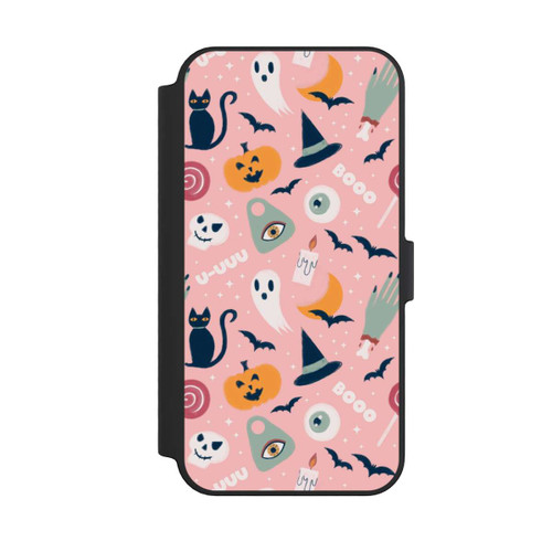 Apple iPhone 14 Pro Max NIVOflip Cute Halloween Ghosts Pattern