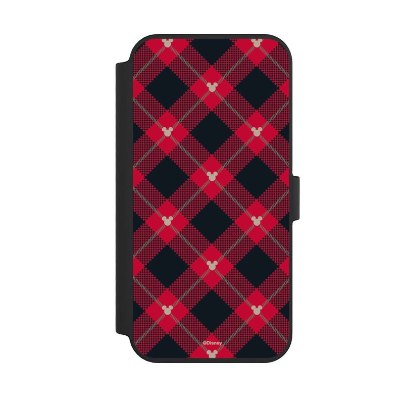 iPhone 14 Pro Max NIVOflip Mickey Weihnachtsmuster Rot