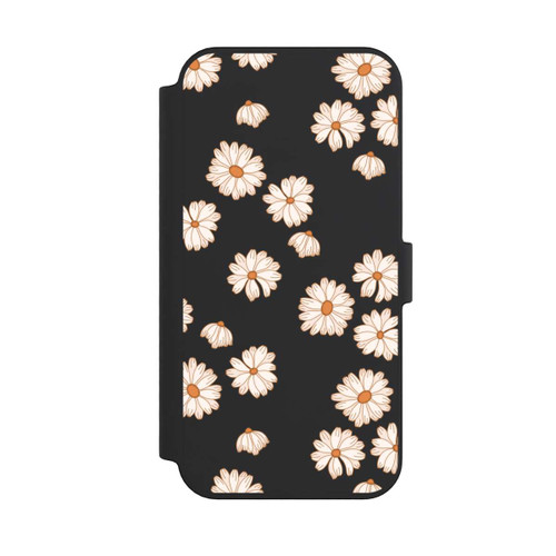 Apple iPhone 14 Pro Max NIVOflip Flowerpower Wallpaper White