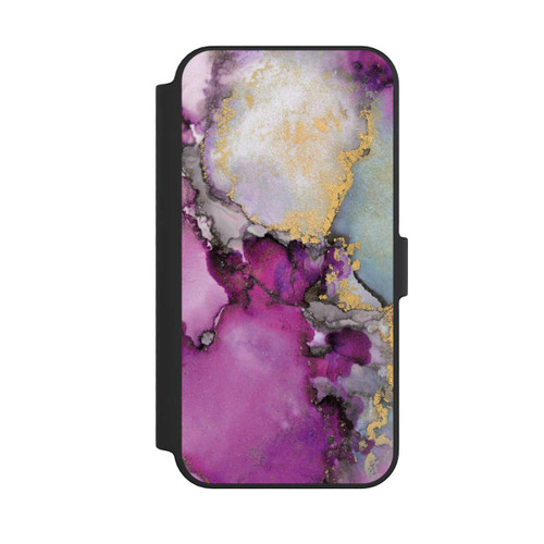 Apple iPhone 14 Pro Max NIVOflip Alcohol Ink Art Pink