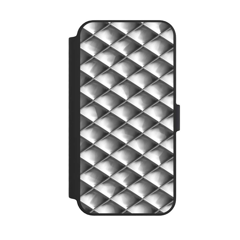 iPhone 14 Pro Max NIVOflip Carrés argentés Glamour