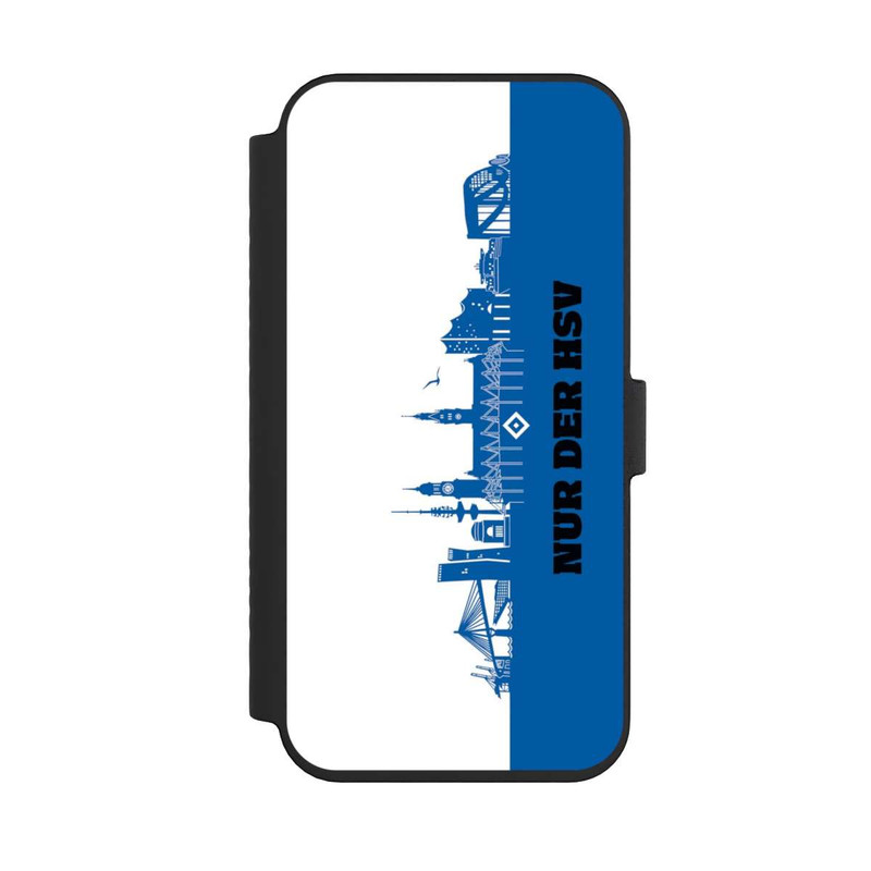 iPhone 14 Pro Max NIVOflip HSV Skyline Blau Weiß