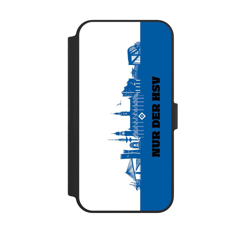iPhone 14 Pro Max NIVOflip HSV Skyline Blau Weiß