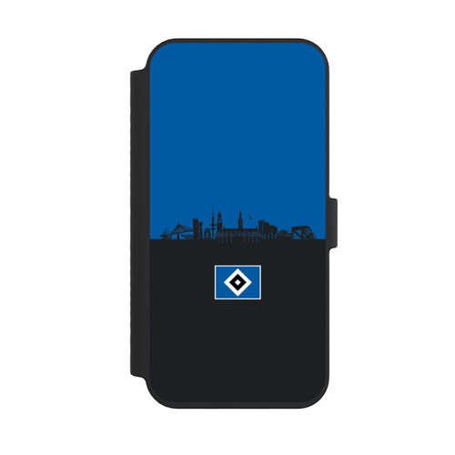 Apple iPhone 14 Pro Max NIVOflip HSV Skyline Blau Schwarz