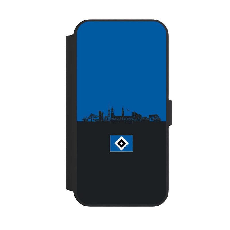 iPhone 14 Pro Max NIVOflip HSV Skyline Blau Schwarz