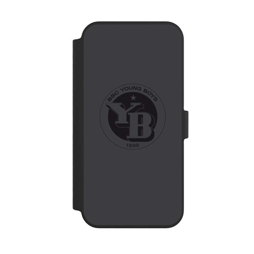 Apple iPhone 14 Pro Max NIVOflip BSC YB Logo Grau