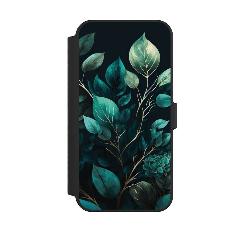 iPhone 14 Pro Max NIVOflip Eucalyptus Fond Sombre