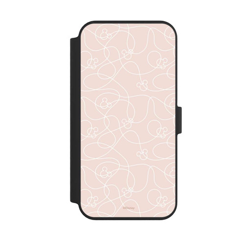 Apple iPhone 14 Pro Max NIVOflip Micky Line Art Pattern Rose 