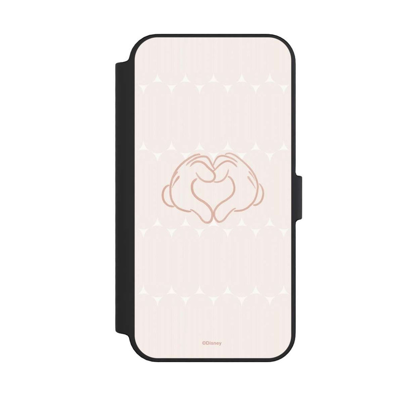 iPhone 14 Pro Max NIVOflip Mains de Mickey Coeur Boho