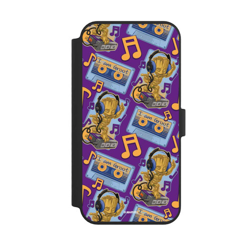 Apple iPhone 14 Pro Max NIVOflip Groot Comic Headphones Guardians of the Galaxy