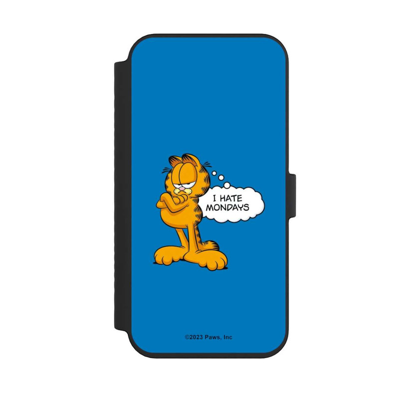 iPhone 14 Pro Max NIVOflip Garfield I Hate Mondays Blau