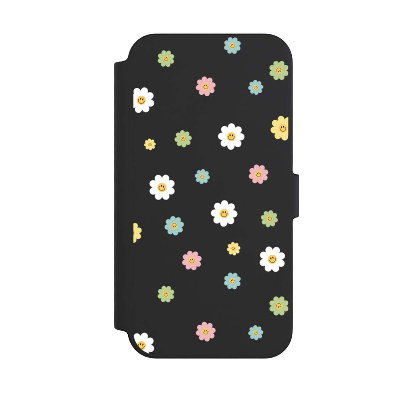 iPhone 14 Pro Max NIVOflip Flower Power klein transparent