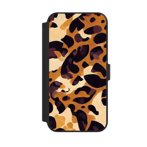 Apple iPhone 14 Pro Max NIVOflip motif lion marron clair