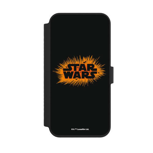 Apple iPhone 14 Pro Max NIVOflip Star Wars Logo Orange Halloween Explosion