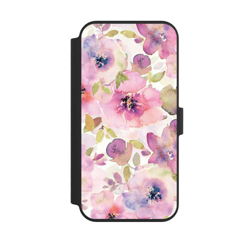 Apple iPhone 14 Pro Max NIVOflip Tapete mit rosa Blumen