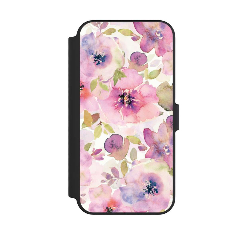 iPhone 14 Pro Max NIVOflip Papier Peint Fleurs Roses