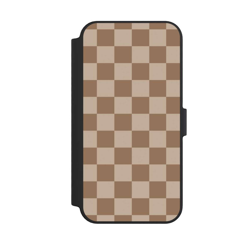 iPhone 14 Pro Max NIVOflip Carreaux marron