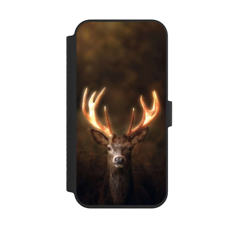 iPhone 14 Pro Max NIVOflip Hirsch Goldenes Geweih