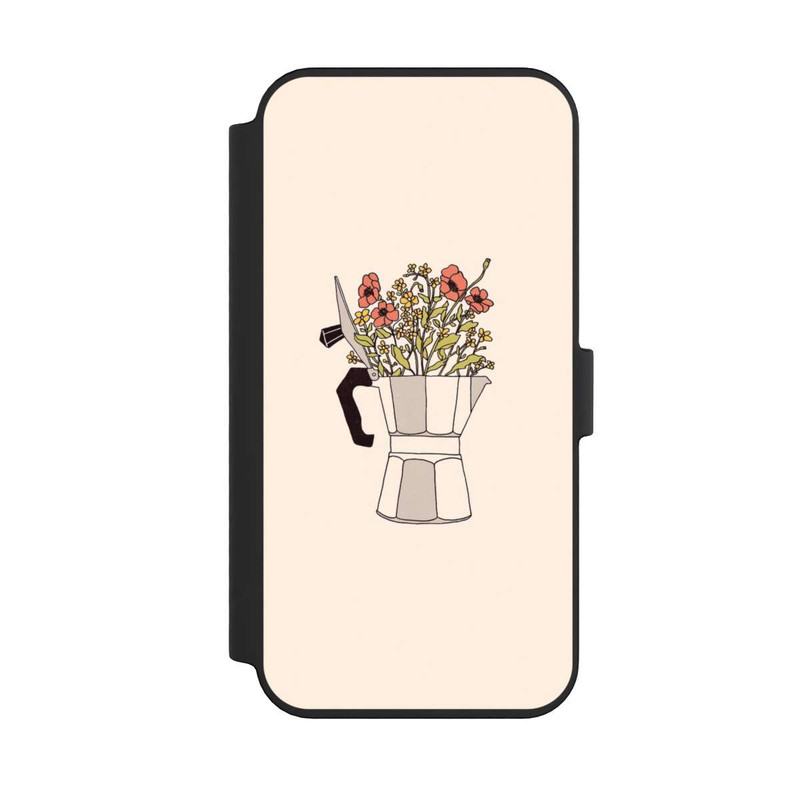 iPhone 14 Pro Max NIVOflip Moka Blumen