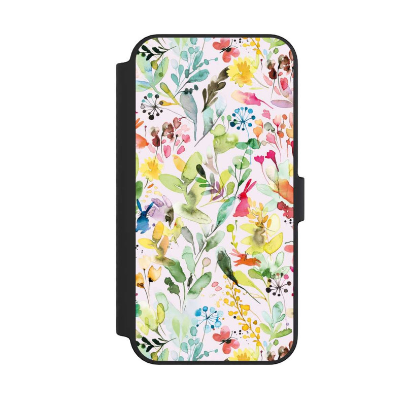 iPhone 14 Pro Max NIVOflip Wild Flowers Meadow Pink
