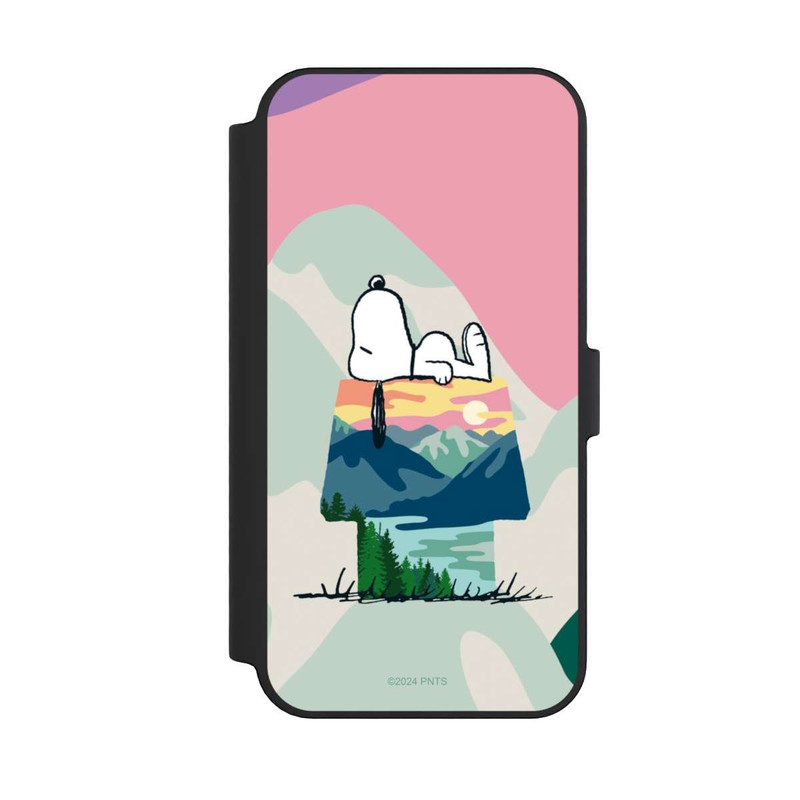 iPhone 14 Pro Max NIVOflip Snoopy à l'extérieur