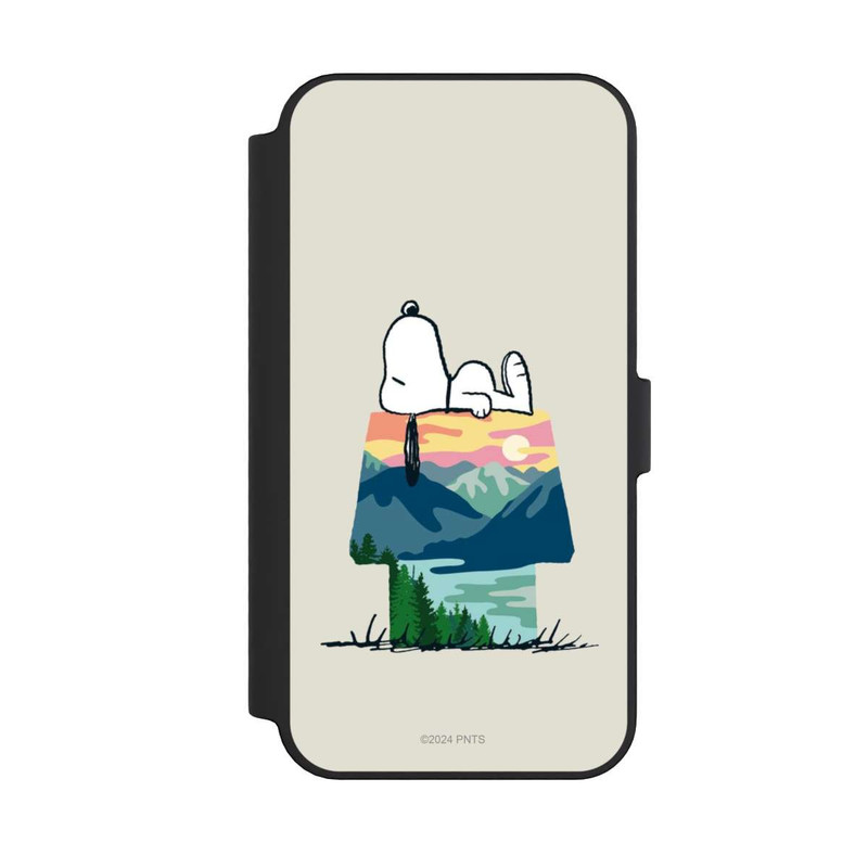 iPhone 14 Pro Max NIVOflip Snoopy Camping Hütte