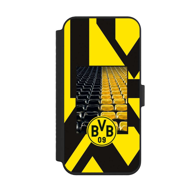 iPhone 14 Pro Max NIVOflip BVB Tribüne Schwarz Gelb