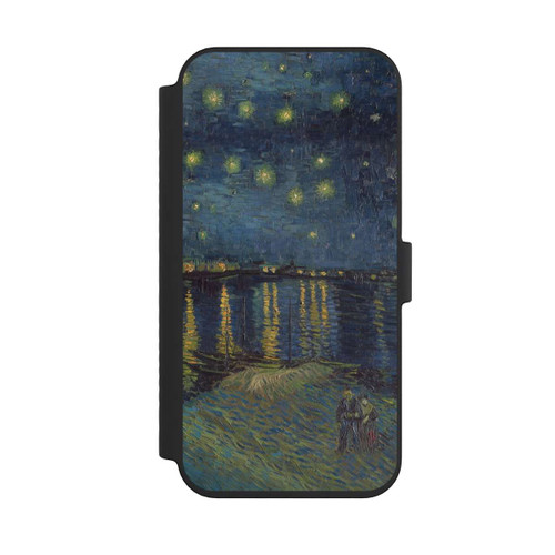 Apple iPhone 14 Pro Max NIVOflip Die Sternennacht by Vincent van Gogh