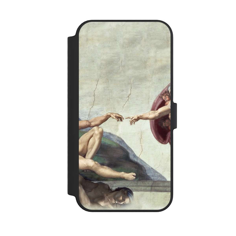 iPhone 14 Pro Max NIVOflip La Création d'Adam-Michel-Ange (Buonarroti)