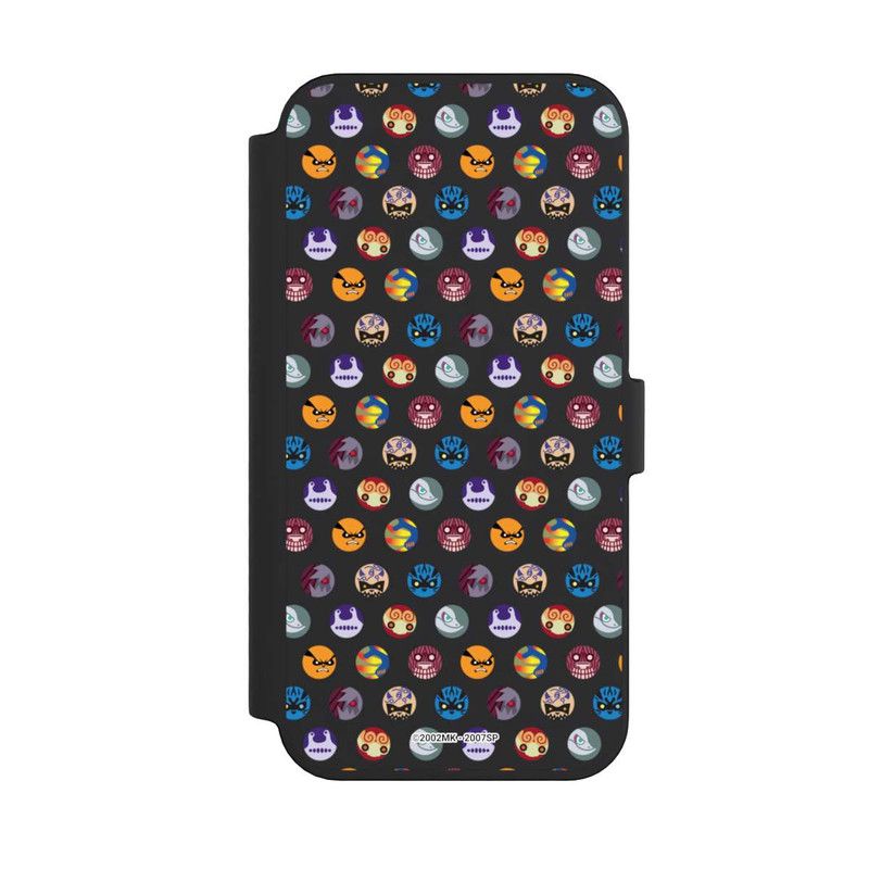 iPhone 14 Pro Max NIVOflip Bijuu Muster Transparent